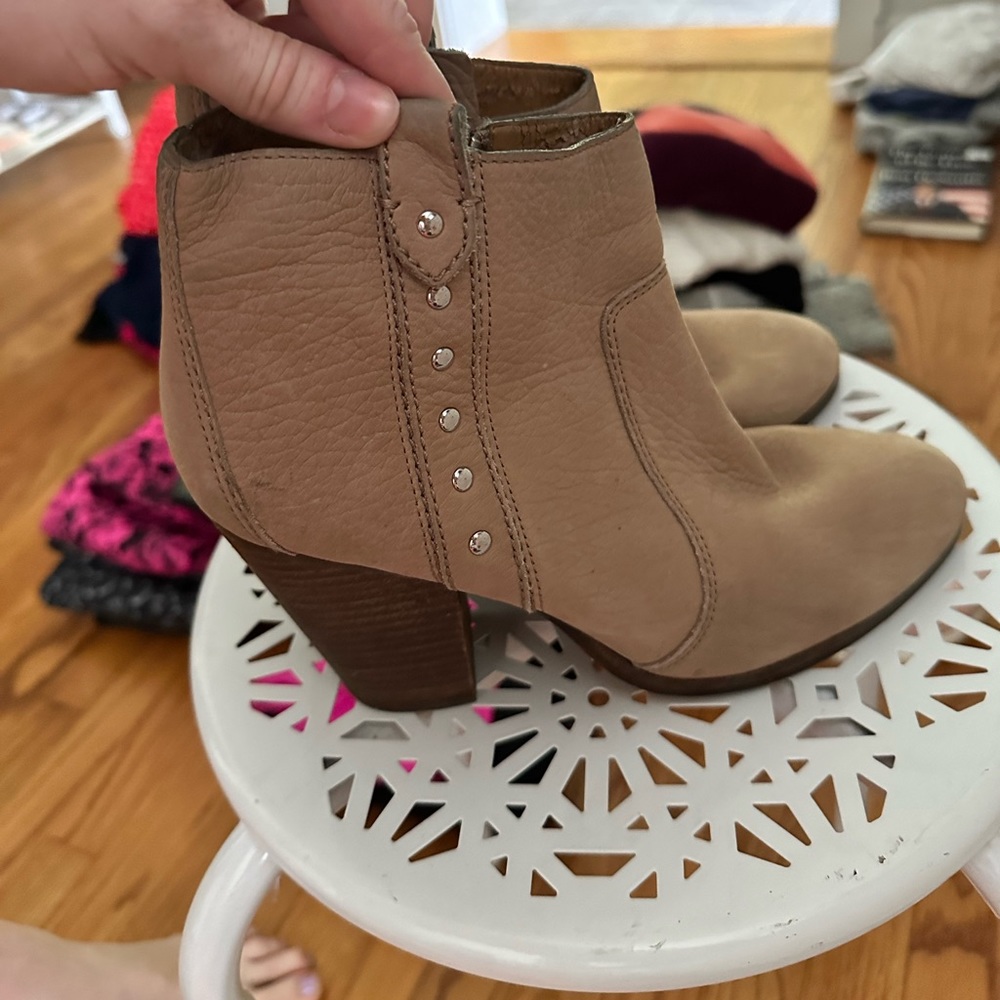 Worn Coach heels, great condition on the leather